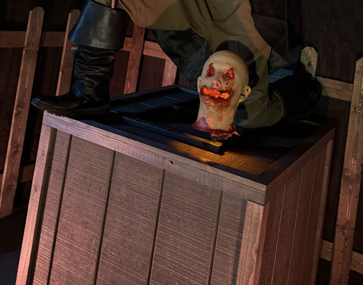 Wooden Crate for "The Harvester"